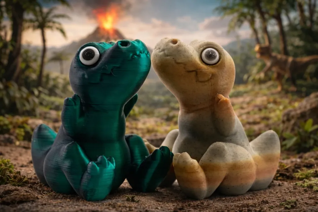 [MINI-MALS_T-REX_VERT&NOIR] T-REX (Vert & Noir)