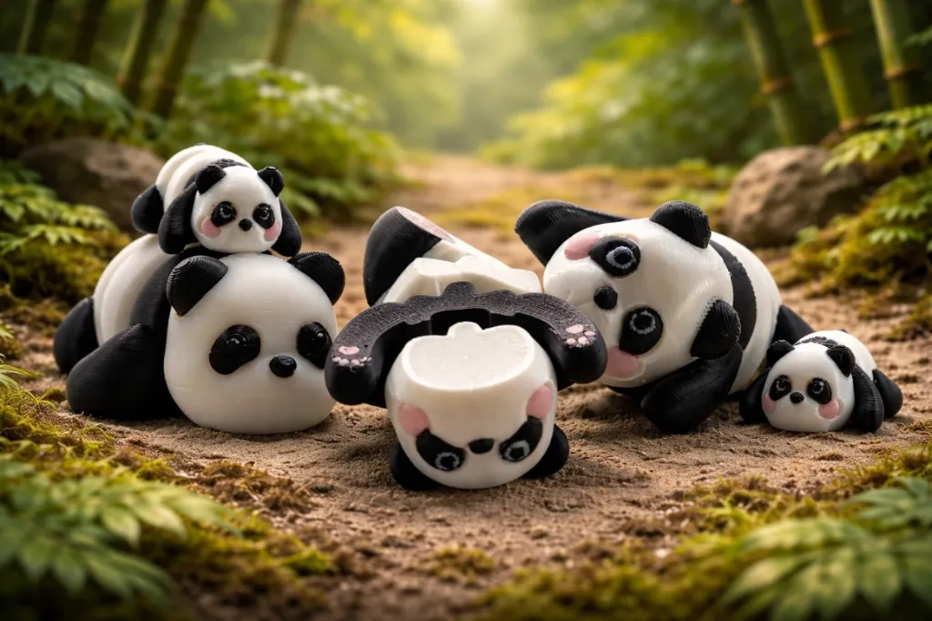 [MINI-MALS_PANDA_BLANC] Panda (Blanc)