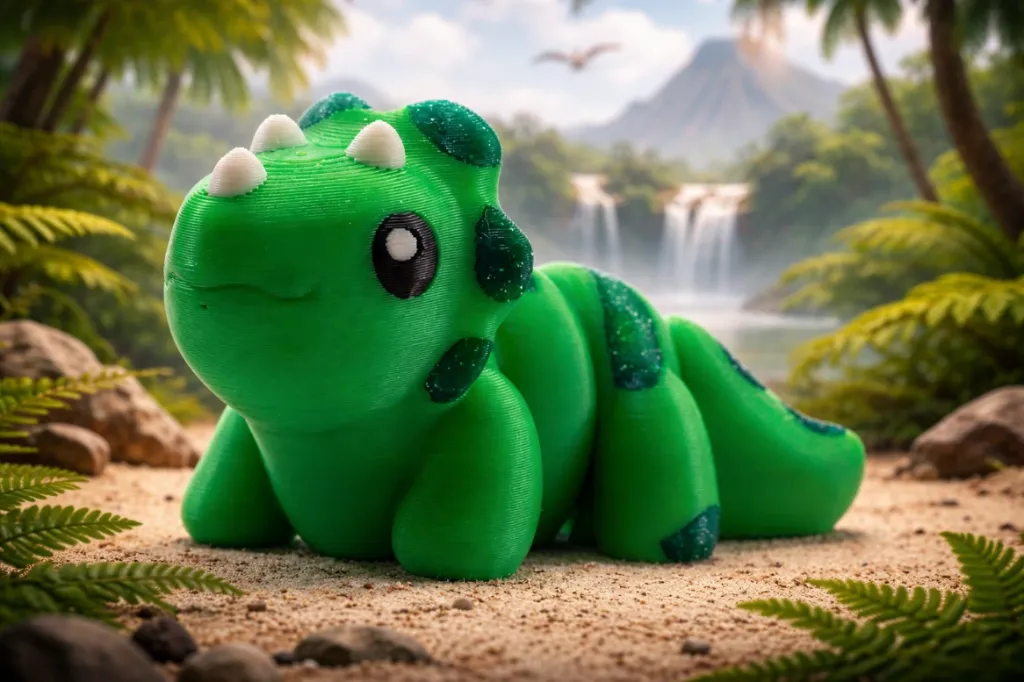 [MINI-MALS_TRICERATOPS_VERT] Tricératops (Vert)