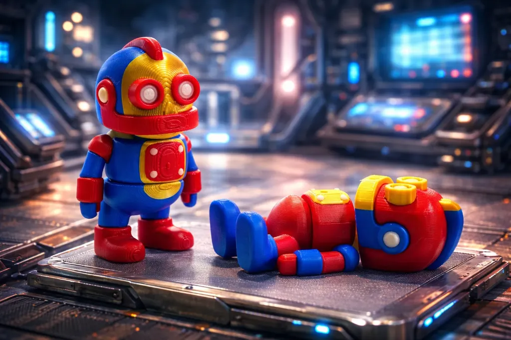 [MINI-MALS_ROBOT_BLEU] Robot (Bleu)