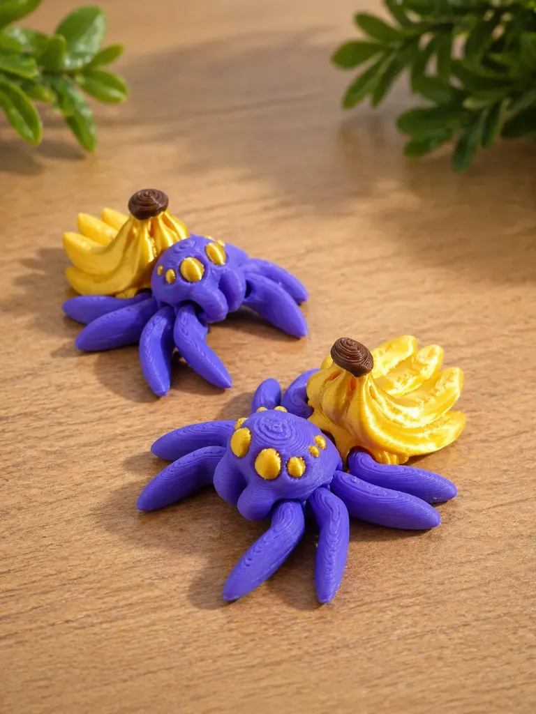 [MINI-MALS_ARAIGNE-BANANE] Araignée Banane
